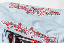 Load image into Gallery viewer, BLUE - SKOOL OF FASHION BEST FRIENDS ZIP UP - NOTEQUALCOLLECTION