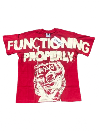 BURGUNDY/RED AND CREAM/OFF-WHITE - FUNCTIONING PROPERLY - YVXNG