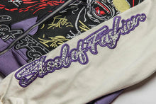 Load image into Gallery viewer, PURPLE - SKOOL OF FASHION BEST FRIENDS ZIP UP - NOTEQUALCOLLECTION

